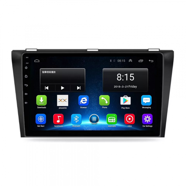 Navigatie Mazda 3 ( 2003 - 2010 ) , Android 14, 2GB RAM si 32GB ROM, Display IPS 9 inch, Camera Marsarier, Internet, Aplicatii, Wi Fi, Usb, Bluetooth [7]