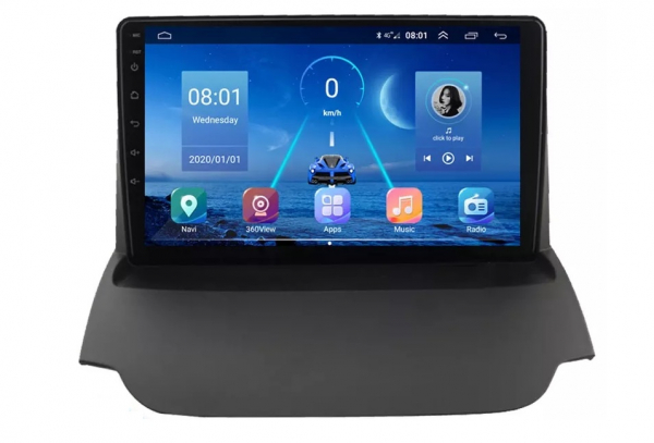 Navigatie Ford Ecosport ( 2013 - 2017 ) Android 14, 2GB RAM si 32GB ROM, Display IPS 9 inch, Camera Marsarier, Internet, Aplicatii, Wi Fi, Usb, Bluetooth [3]