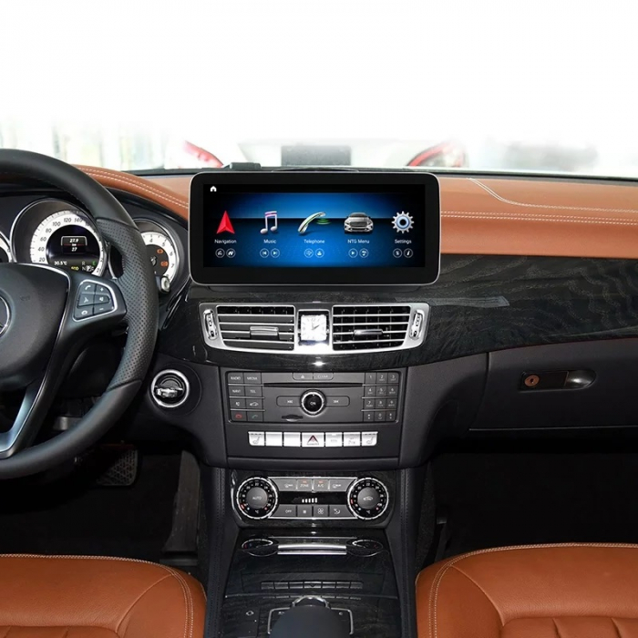 Navigatie Mercedes CLS W218 ( 2011 - 2015 ) 6 GB RAM si 64 GB ROM, Slot Sim 4G, Procesor Octa Core, Carplay, Sunet DSP, Android, Aplicatii, Usb, Wi Fi, Bluetooth [5]