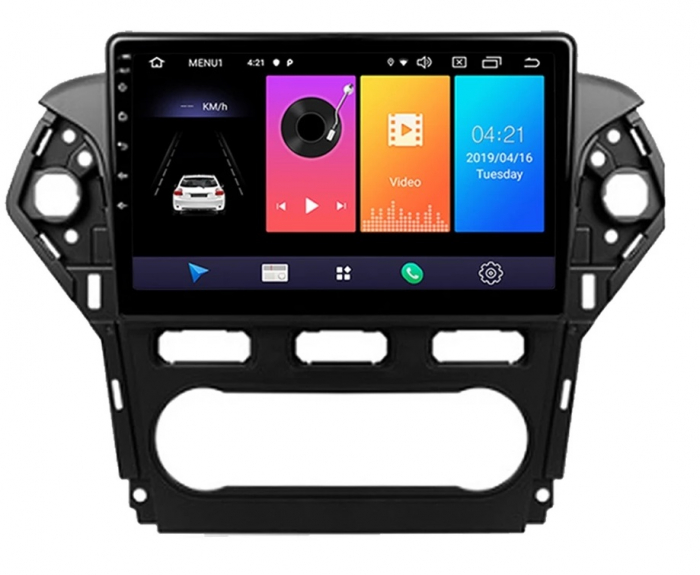 Navigatie Ford Mondeo ( 2010 - 2014 ) , Android 14, 2GB RAM si 32GB ROM, Display IPS 9 inch, Camera Marsarier, Internet, Aplicatii, Wi Fi, Usb, Bluetooth [3]