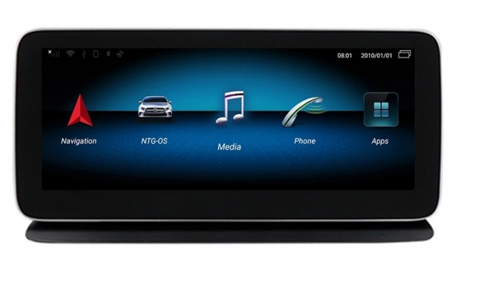 Navigatie Mercedes CLS W218 ( 2011 - 2015 ) , 4 GB RAM si 64 GB ROM , Slot Sim 4G , Android , Display 10.25 " rezolutie 1920*720 , Internet , Wi Fi , Usb , Bluetooth [1]