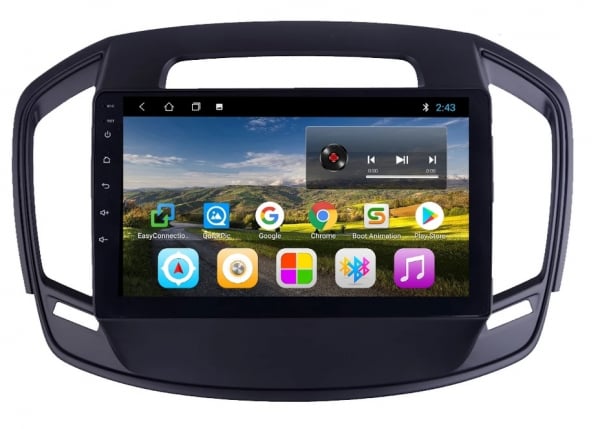 Navigatie Opel Insignia ( 2014 - 2017 ) , Android , Display 9 inch , 2GB RAM +32 GB ROM , Internet , 4G , Aplicatii , Waze , Wi Fi , Usb , Bluetooth , Mirrorlink [4]
