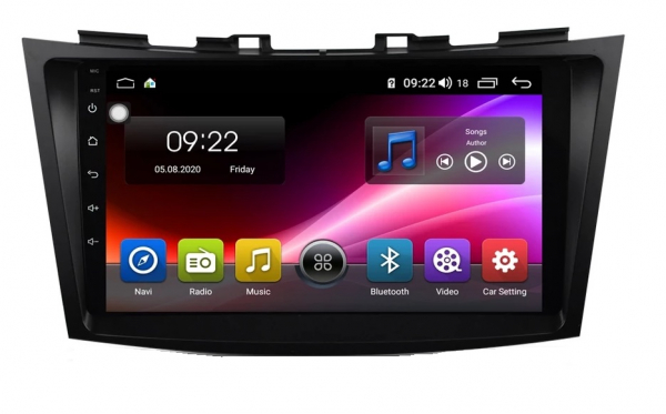 Navigatie Suzuki Swift ( 2010 - 2017 ) , Android 14, 2GB RAM si 32GB ROM, Display IPS 9 inch, Camera Marsarier, Internet, Aplicatii, Wi Fi, Usb, Bluetooth [6]