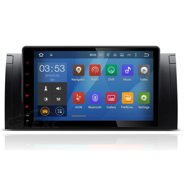 Navigatie BMW Seria 5 E39 X5 E53 , Android 14, 2GB RAM si 32GB ROM, Display IPS 9 inch, Camera Marsarier, Internet, Aplicatii, Wi Fi, Usb, Bluetooth [3]