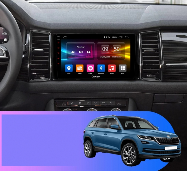 Navigatie Skoda Kodiaq ( 2016 - 2021 ) , Android 14, 2GB RAM si 32GB ROM, Display IPS 9 inch, Camera Marsarier, Internet, Aplicatii, Wi Fi, Usb, Bluetooth [5]