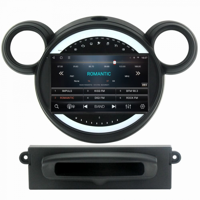 Navigatie Mini Cooper Countryman din 2007 - 2014  Android 14 , 4GB RAM , Procesor Quad Core , Wireless Carplay si Android auto , Display HD Touchscreen, Wi-Fi , Bluetooth, USB [3]