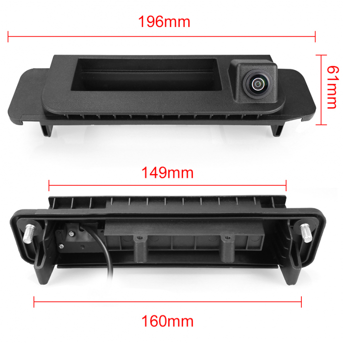 Camera marsarier Mercedes C Class W205 CLA S SLK V Class , HD , unghi 170 grade, cu Night Vision [3]