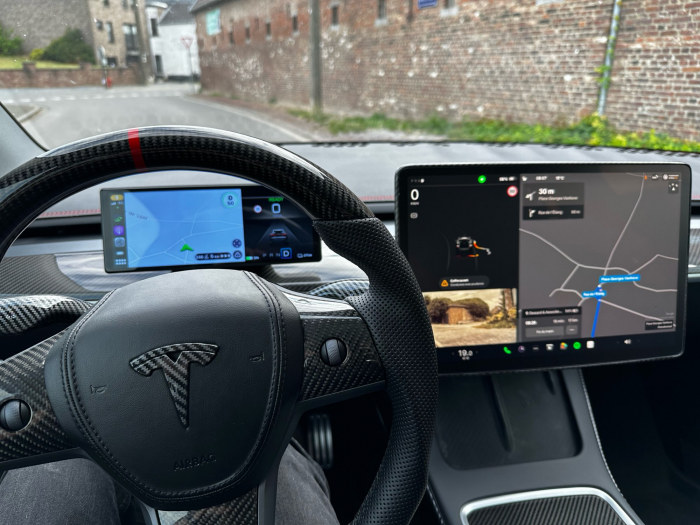 Navigatie Dashboard Headup Display Tesla Model 3 Model Y din 2017 - 2021 , 10 inch Android , 4GB RAM [2]