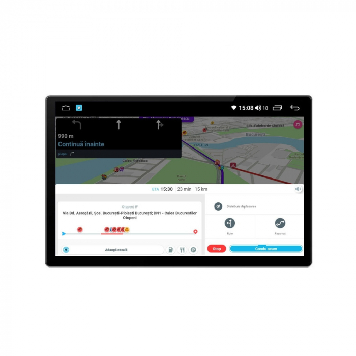 Navigatie dedicata cu Display 13 inch Qled Rezolutie 2K 8GB RAM [7]
