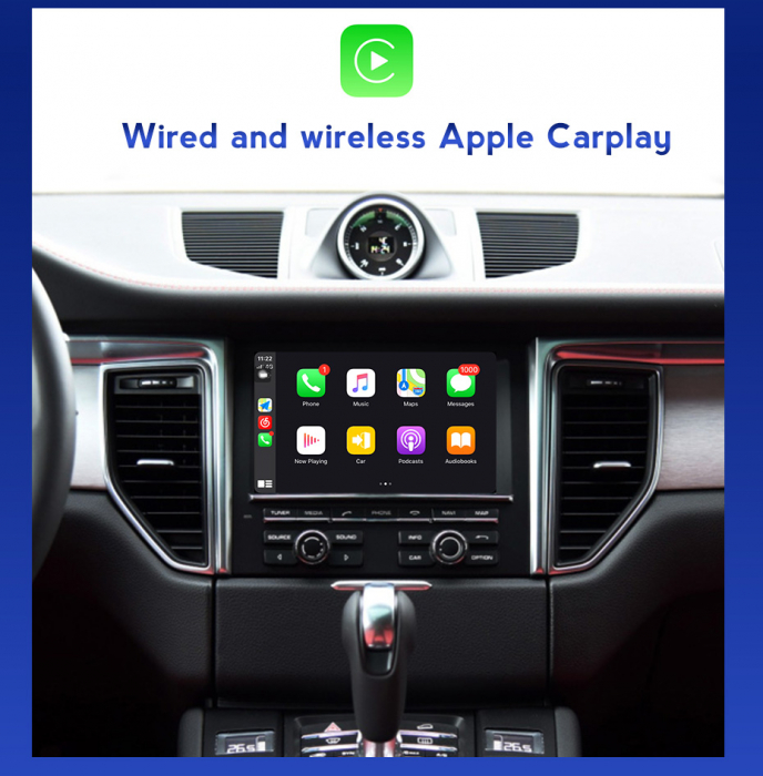 Interfata CarPlay Android Auto PCM 3.1 pentru gama Porsche [9]