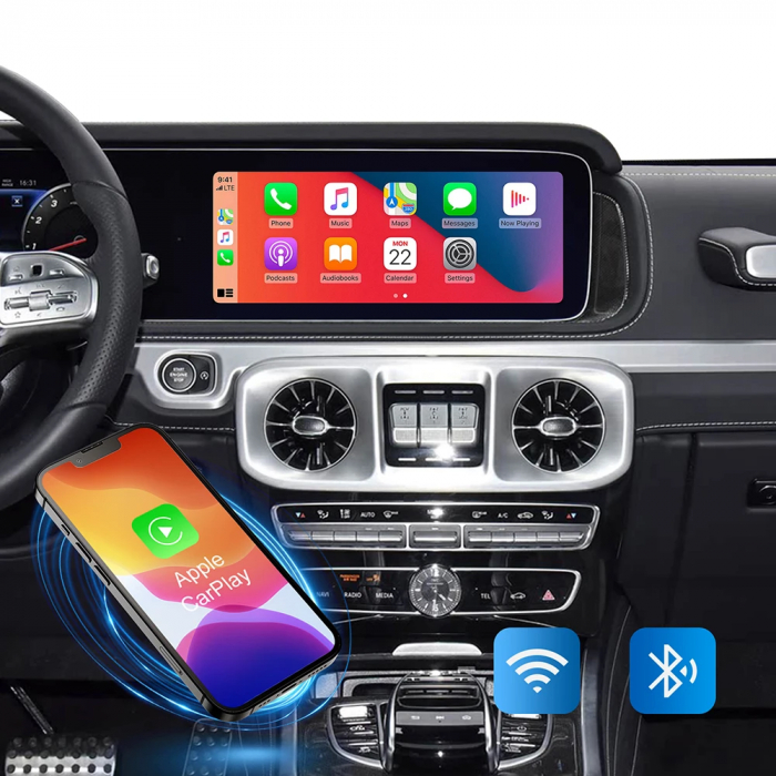 Interfata CarPlay Android Auto pentru Mercedes gama NTG 5.5 [4]