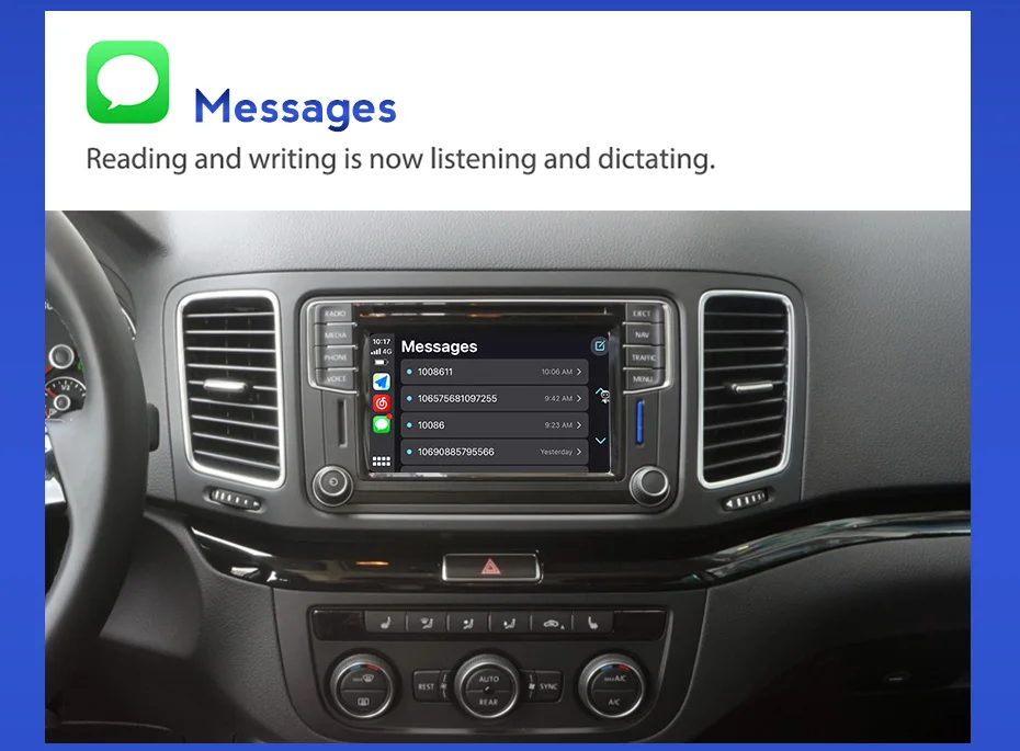 Interfata Carplay Android Auto Seat Leon Ibiza Arona Toledo Ateca [9]