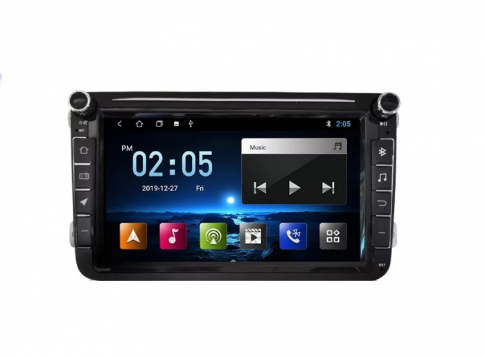 Navigatie VW Golf Passat Tiguan Touran Jetta Eos Polo Sharan Amarok Caddy , Ecran 8 inch , Android 13 , Internet , 4G , Aplicatii , Waze , Wi Fi , Usb , Bluetooth [6]