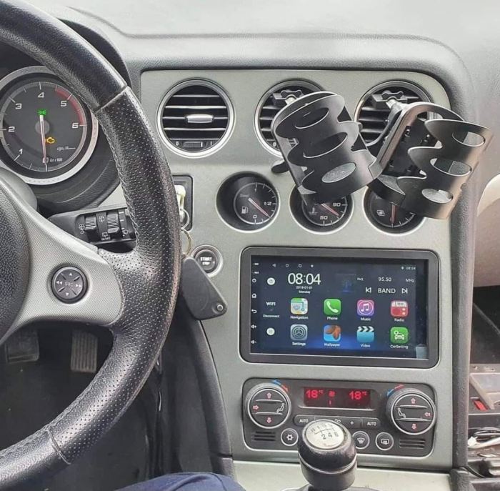 Navigatie Alfa Romeo 159 Android 14 , 4GB RAM , Procesor Quad Core , Wireless Carplay si Android auto , Display HD Touchscreen, Wi-Fi , Bluetooth, USB [7]