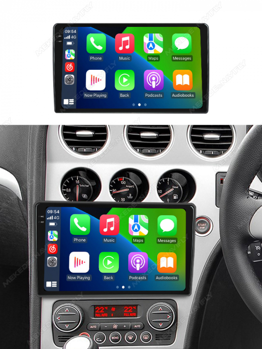 Navigatie Alfa Romeo 159 , Rezolutie 2K , 4GB RAM+64GB ROM QLED [5]