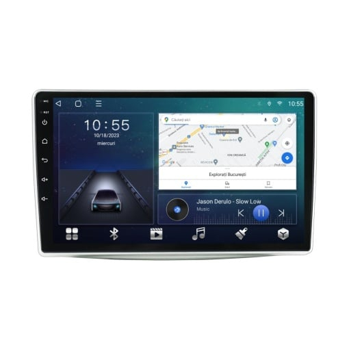 Navigatie Alfa Romeo Mito 2008 -2018 8GB RAM si 128GB ROM, Ecran QLED 9 inch, Android 14, Procesor Octacore, Slot sim 4G, Sunet DSP, Wireless Carplay si Android Auto [1]