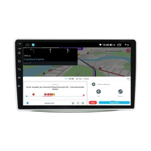 Navigatie Alfa Romeo Mito 2008 -2018 Android 14, 2GB RAM si 32GB ROM, Display IPS 9 inch, Camera Marsarier, Internet, Aplicatii, Wi Fi, Usb, Bluetooth [7]