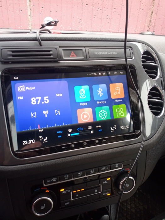 Navigatie Android 13 cu Carplay pt Skoda Octavia 2 Fabia Superb 2 Roomster Yeti , Ecran 9 inch IPS , 2 GB RAM +32 GB ROM , Internet , 4G , Aplicatii , Waze , Wi Fi , Usb , Bluetooth , Mirr [2]