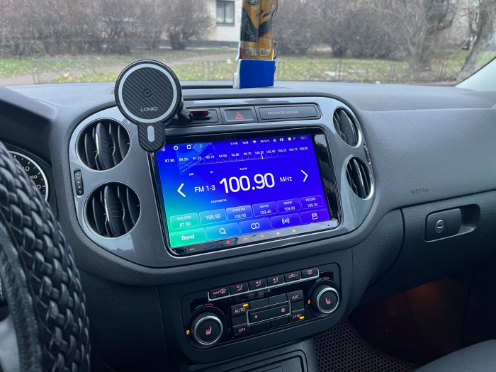 Navigatie Android 14 cu 4GB RAM si 64GB pt VW Golf 5 6 Passat B6 B7 CC Tiguan Touran Polo Caddy Jetta T5 Eos Skoda Octavia Superb Seat Leon, Ecran 9 inch IPS, Carplay , Slot sim 4G, Proceso [2]