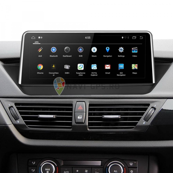 Navigatie BMW X1 E84 (2009 - 2014 ) , Android 14, 6 GB RAM + 64 GB ROM , Internet , 4G , Aplicatii , Waze , Wi Fi , Usb , Bluetooth , Mirrorlink [3]