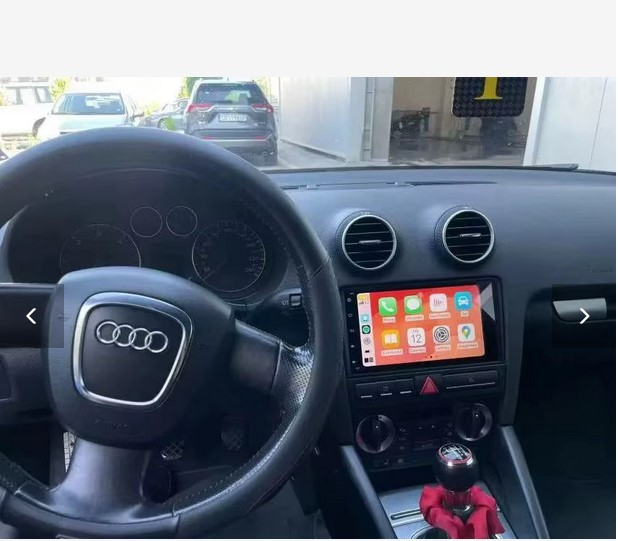 Navigatie Audi A3 ( 2002 - 2013 ) Android 14 , 4GB RAM , Procesor Quad Core , Wireless Carplay si Android auto , Display HD Touchscreen, Wi-Fi , Bluetooth, USB [10]