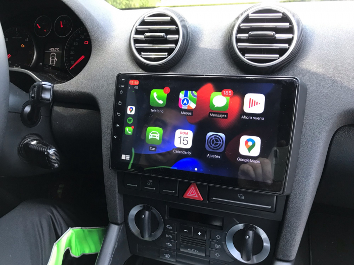 Navigatie Audi A3 din 2002-2013, Android 14, Wireless Carplay si Android Auto,2GB RAM si 32GB ROM, Display IPS 9 inch, Camera Marsarier, Internet, Aplicatii, Wi Fi, Usb, Bluetooth [5]