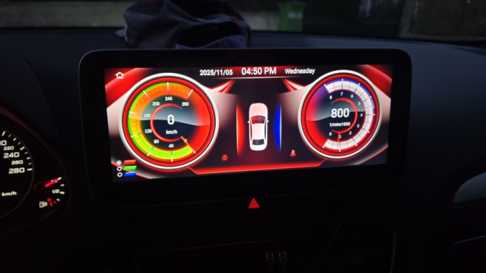 Navigatie Audi A4 A5 B8 ( 2009 - 2016) , Audi Concert / Symphony , Android 13 , 6GB RAM +64 GB ROM , Slot Sim 4G LTE , Display 10 inch , Procesor Octa Core , Internet [12]