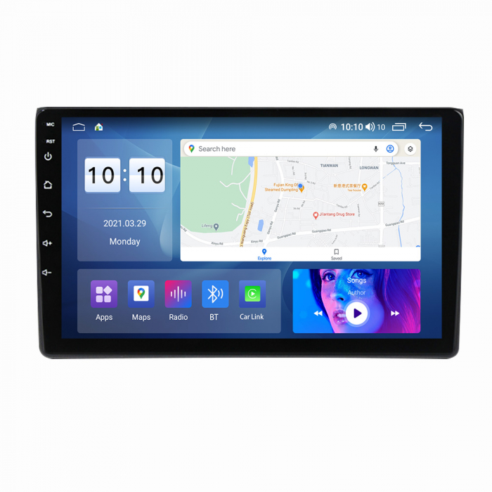 Navigatie Audi A4 B6 B7 Seat Exeo din 2001-2008 Android 14 , 1GB RAM Carplay [3]