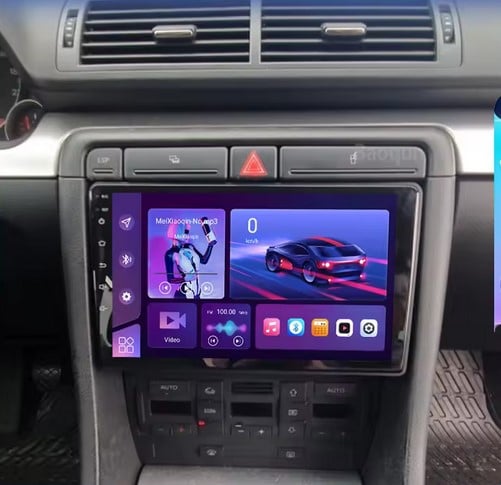 Navigatie Audi A4 B6 B7 Seat Exeo din 2001-2008 Android 14 , 4GB RAM , Procesor Quad Core , Wireless Carplay si Android auto , Display HD Touchscreen, Wi-Fi , Bluetooth, USB [7]