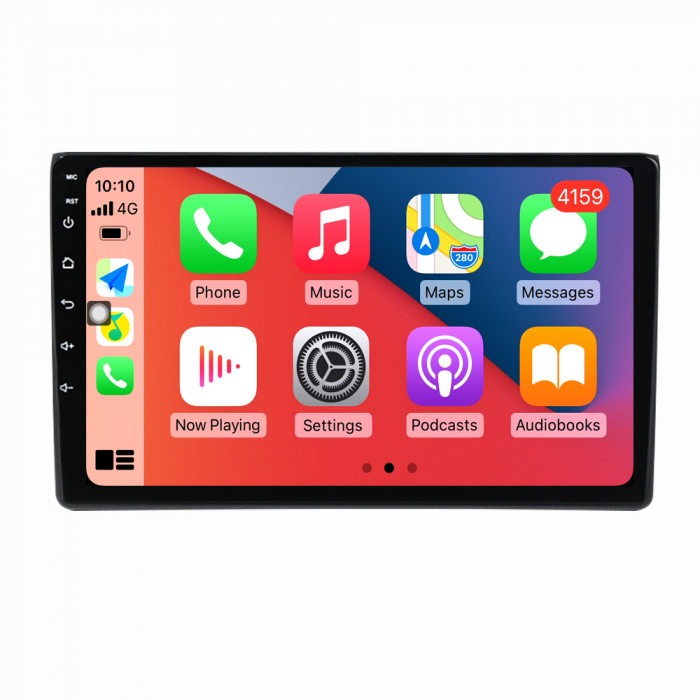 Navigatie Audi A4 Seat Exeo din 2001 - 2008, 8GB RAM si 128GB ROM, Ecran QLED 9 inch, Android 14, Procesor Octacore, Slot sim 4G, Sunet DSP, Wireless Carplay si Android Auto, Camera Marsarier [5]