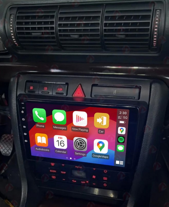 Navigatie Audi A6 C5 ( 1997 - 2004 ) , 4GB RAM si 64GB ROM, Ecran QLED 9 inch, Android 14, Procesor Octacore, Slot sim 4G, Sunet DSP, Wireless Carplay si Android Auto, Camera Marsarier [9]