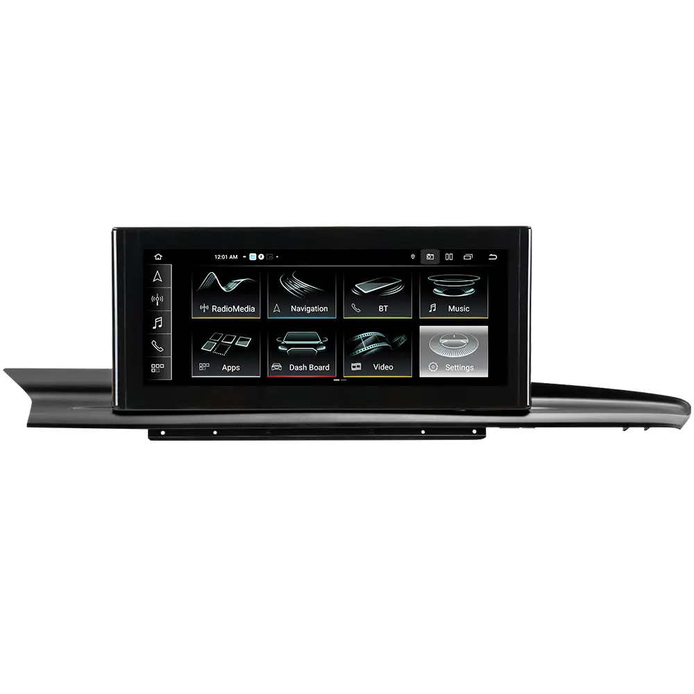 Navigatie Audi A6 C7 / A7 din 2010-2019 cu navigatie MHI2 , 6GB RAM + 64GB ROM , Android 13 , Display QLED 10.2" Touchscreen, Internet Wi-Fi si slot SIM 4G, Bluetooth, Carplay [1]