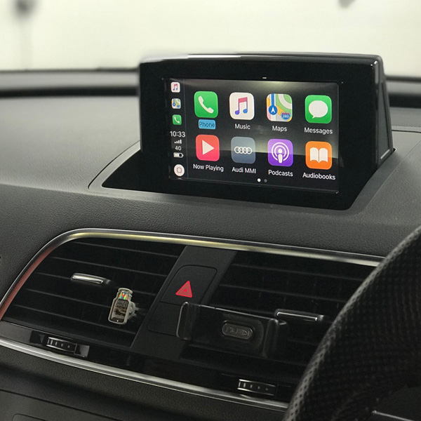 Navigatie Audi Q3 din 2011-2018,  Android 14 , 4GB RAM, Octacore, Slot Sim 4G, DSP, GPS, Wi-FI, Carplay, Android Auto, USB, Bluetooth, Waze, Touchscreen, 9 inch [7]