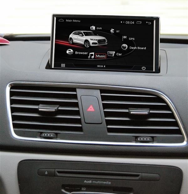 Navigatie Audi Q3 din 2011-2018 Android 14 , 4GB RAM , Procesor Quad Core , Wireless Carplay si Android auto , Display HD Touchscreen, Wi-Fi , Bluetooth, USB [8]
