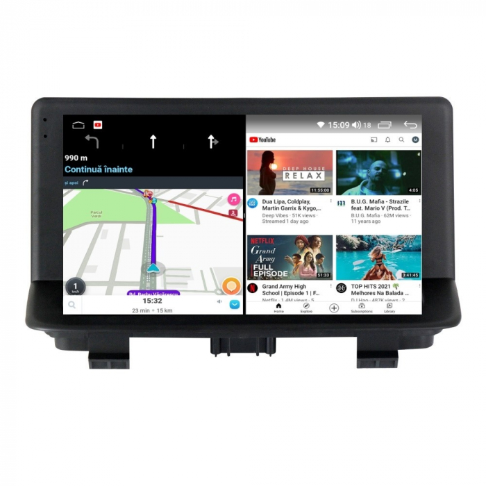 Navigatie Audi Q3 din 2011-2018 Android 14 , 4GB RAM , Procesor Quad Core , Wireless Carplay si Android auto , Display HD Touchscreen, Wi-Fi , Bluetooth, USB [4]