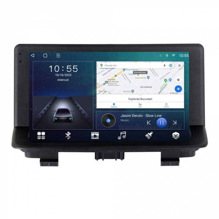 Navigatie Audi Q3 din 2011-2018 Android 14 , 4GB RAM , Procesor Quad Core , Wireless Carplay si Android auto , Display HD Touchscreen, Wi-Fi , Bluetooth, USB [2]