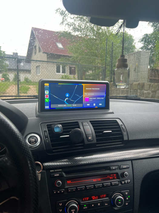 Navigatie BMW Seria 1 E87 E81 E82 E88 CCC din 2005-2012, Android 13, 6GB RAM si 64GB ROM, Wireless Carplay si Android Auto, Procesor Octacore, Slot sim 4G, Sunet DSP, Camera Marsarier, Bluetooth, USB, [5]