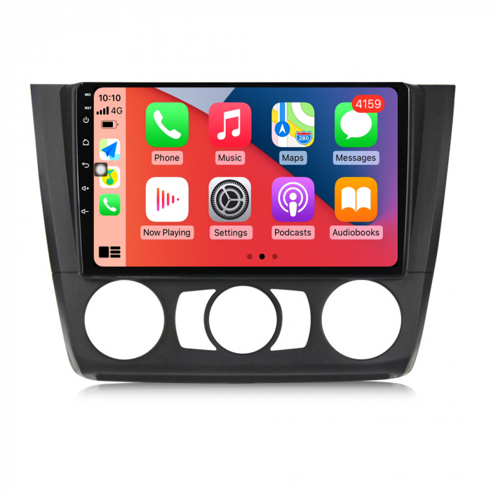 Navigatie BMW Seria 1 E87 E88 din 2004 - 2012, 4GB RAM si 64GB ROM, Ecran QLED 9 inch, Android 14, Procesor Octacore, Slot sim 4G, Sunet DSP, Wireless Carplay si Android Auto, Camera Marsarier [4]