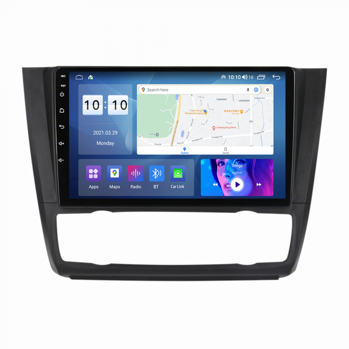 Navigatie BMW Seria 1 E87 E88 din 2004 - 2012, 4GB RAM si 64GB ROM, Ecran QLED 9 inch, Android 14, Procesor Octacore, Slot sim 4G, Sunet DSP, Wireless Carplay si Android Auto, Camera Marsarier [3]