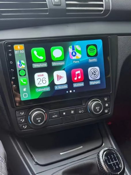 Navigatie BMW Seria 1 E87 E88 din 2004-2012, Android 14, Wireless Carplay si Android Auto, 2GB RAM si 32GB ROM, Display IPS 9 inch, Camera Marsarier, Internet, Aplicatii, Wi Fi, Usb, Bluetooth [12]