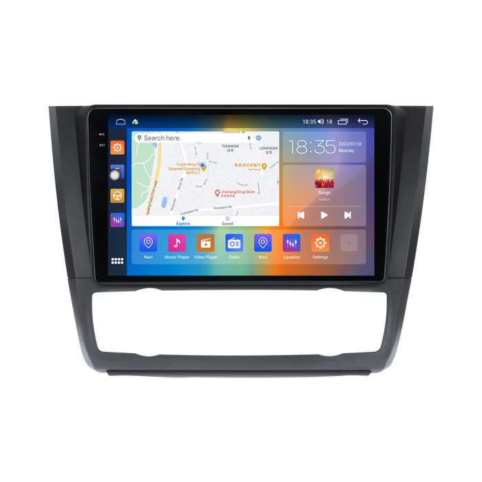 Navigatie BMW Seria 1 E87 E88 din 2004-2012, Rezolutie 2K, Ecran QLED 9.5 inch, 8GB RAM si 128GB ROM, Android, Procesor Octacore, Slot sim 4G, Sunet DSP, Wireless Carplay [5]