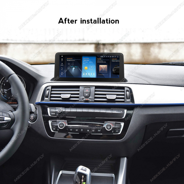 RESIGILATA Navigatie BMW Seria 1 F20 F21 ( 2011 - 2018 ) , Android 13 , 4 GB RAM + 64 GB ROM , Internet , 4G , Aplicatii , Waze , Wi Fi , Usb , Bluetooth , Mirrorlink [3]