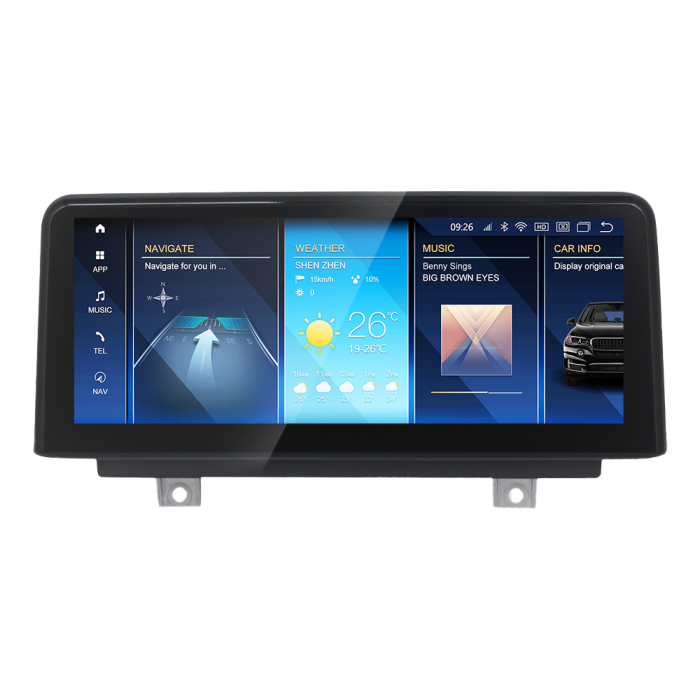 Navigatie BMW Seria 1 F20 F21 ( 2011 - 2018 ) , Android 13 , 6 GB RAM + 64 GB ROM , Internet , 4G , Aplicatii , Waze , Wi Fi , Usb , Bluetooth , Mirrorlink [1]