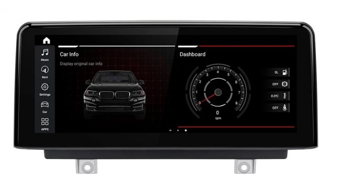 Navigatie BMW Seria 1 F20 F21 ( 2011 - 2019 ) , Android , 4 GB RAM + 64 GB ROM , Internet , 4G , Aplicatii , Waze , Wi Fi , Usb , Bluetooth , Mirrorlink [1]