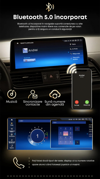 Navigatie BMW Seria 2 Active Tourer F45 F46 F87 , Android 14 , 4GB RAM+64GB ROM [9]