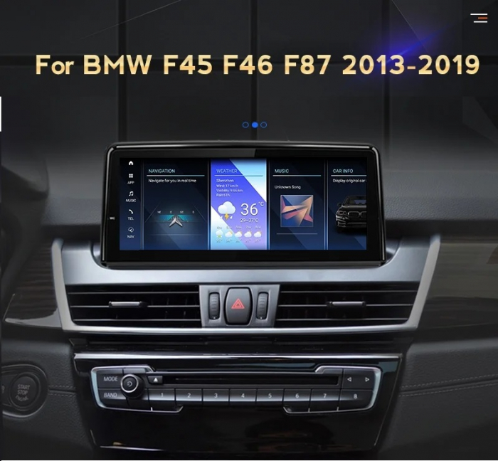 Navigatie BMW Seria 2 Active Tourer F45 F46 F87 , Android 14 , 4GB RAM+64GB ROM [3]