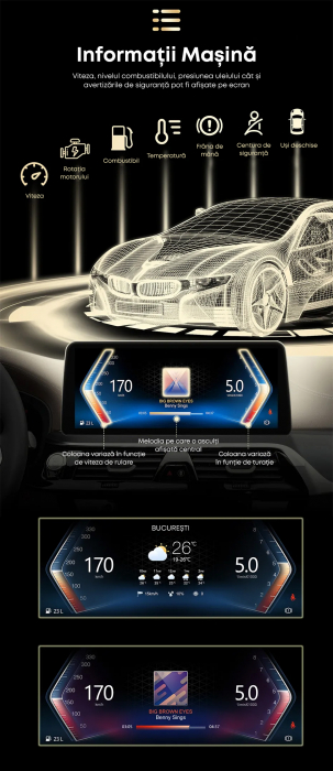 Navigatie BMW Seria 2 Active Tourer F45 F46 F87 , Android 14 , 4GB RAM+64GB ROM [7]