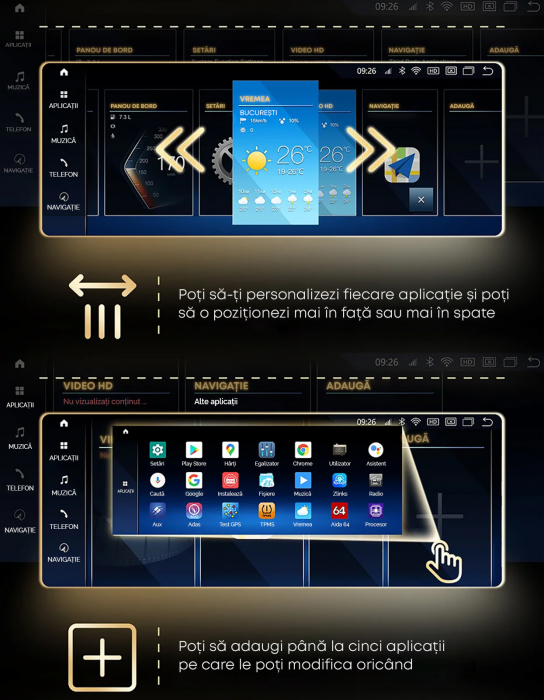 Navigatie BMW Seria 2 Active Tourer F45 F46 F87 , Android 14 , 4GB RAM+64GB ROM [5]