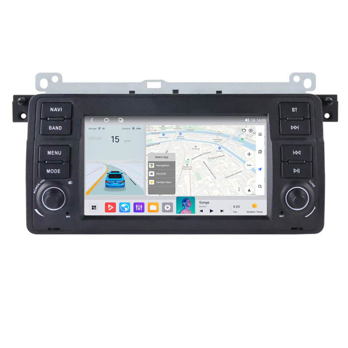 Navigatie BMW Seria 3 E46 , Android 14, 4GB RAM si 64GB ROM, Procesor Octacore , Slot Sim 4G , Sunet DSP [1]
