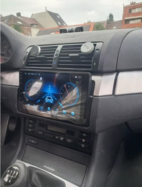 Navigatie BMW SERIA 3 E46 din 1999-2006, Android 14, Wireless Carplay si Android Auto,2GB RAM si 32GB ROM, Display IPS 9 inch, Camera Marsarier, Internet, Aplicatii, Wi Fi, Usb, Bluetooth [9]